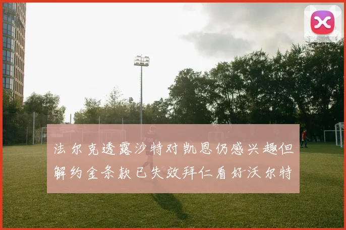 法尔克透露沙特对凯恩仍感兴趣但解约金条款已失效拜仁看好沃尔特马德